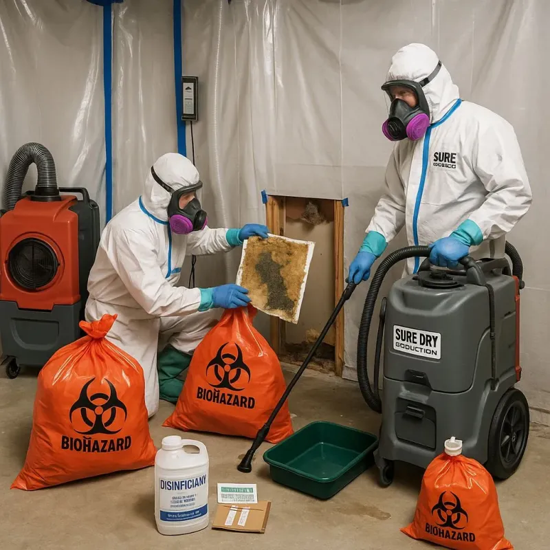 Contaminated Water Handling Protocols process in Bay County, MI