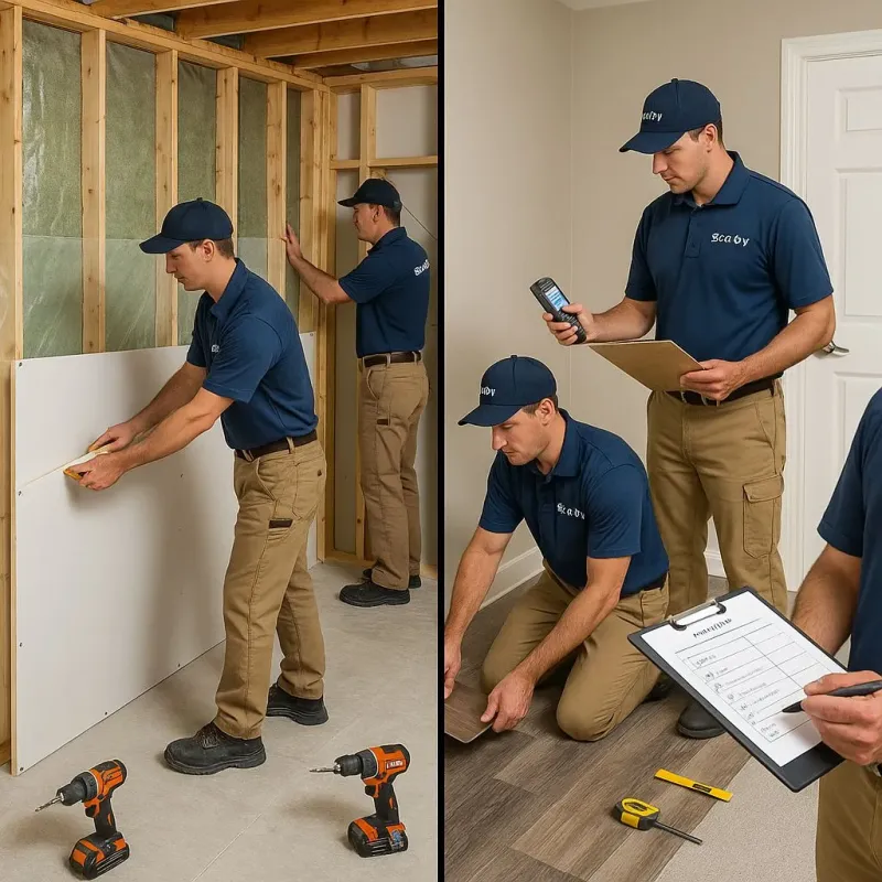 Repairs and Reconstruction process in Bay County, MI