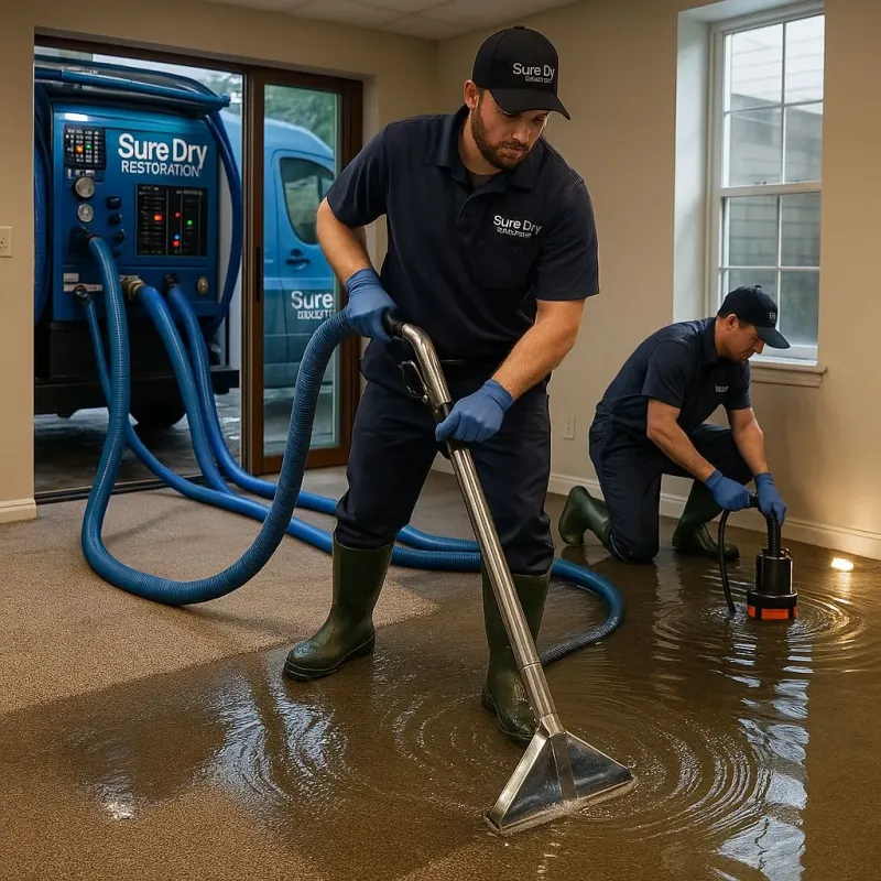 Water Extraction and Removal process in Bay County, MI